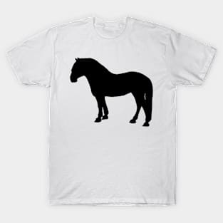 Pony shadow black T-Shirt